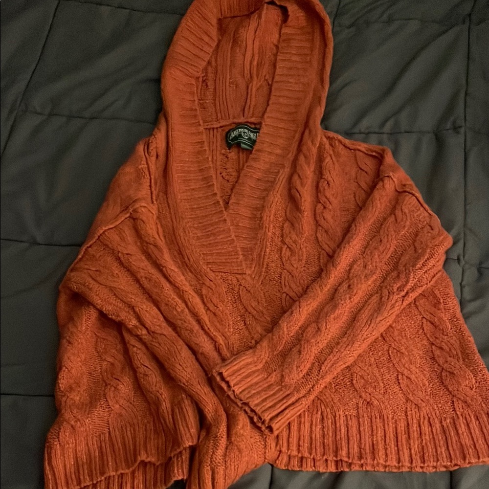 cable Knit American eagle sweater